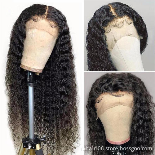 Wholesale kinky curly human hair wigs for black women,virgin kinky curly hd transparent swiss lace front wig with baby hair